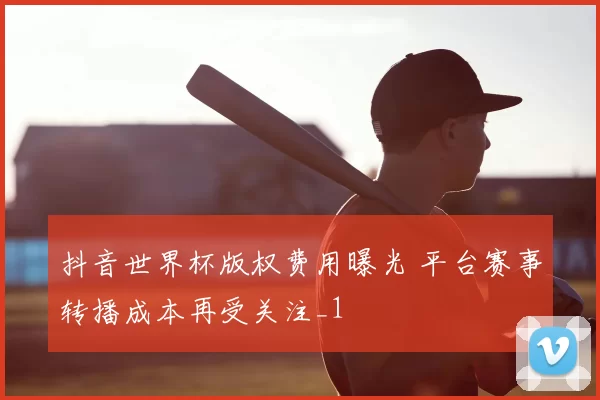 抖音世界杯版权费用曝光 平台赛事转播成本再受关注_1