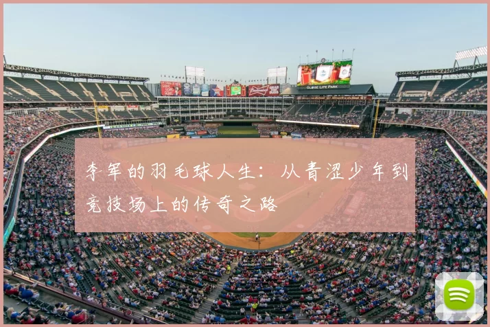 李军的羽毛球人生:从青涩少年到竞技场上的传奇之路